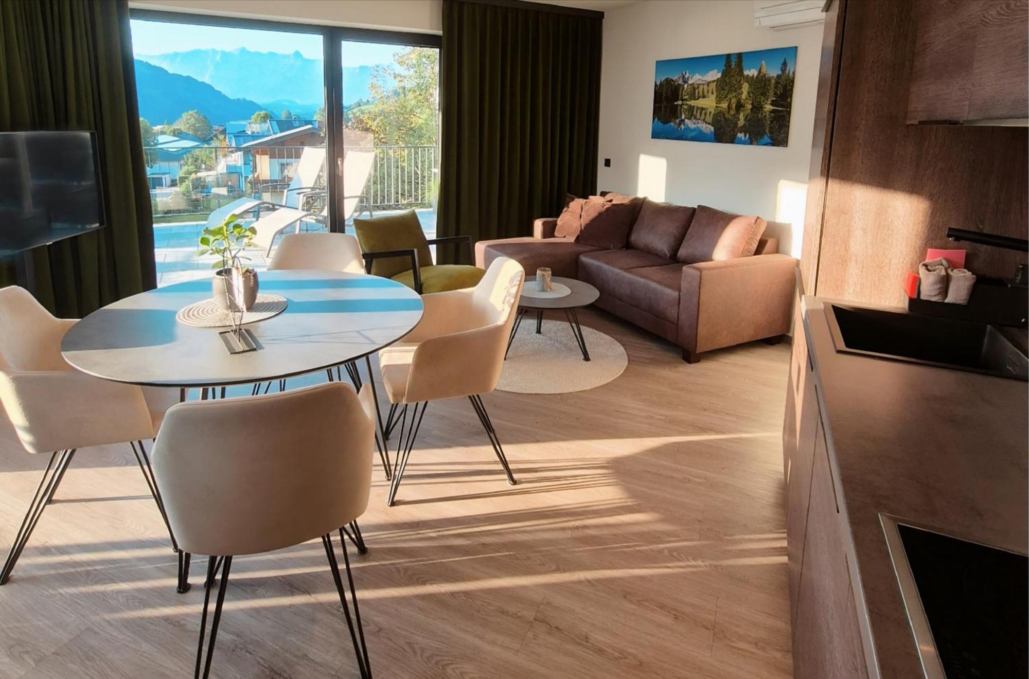 Freiraum 9 Living Apartment 상트조한임퐁가우 외부 사진